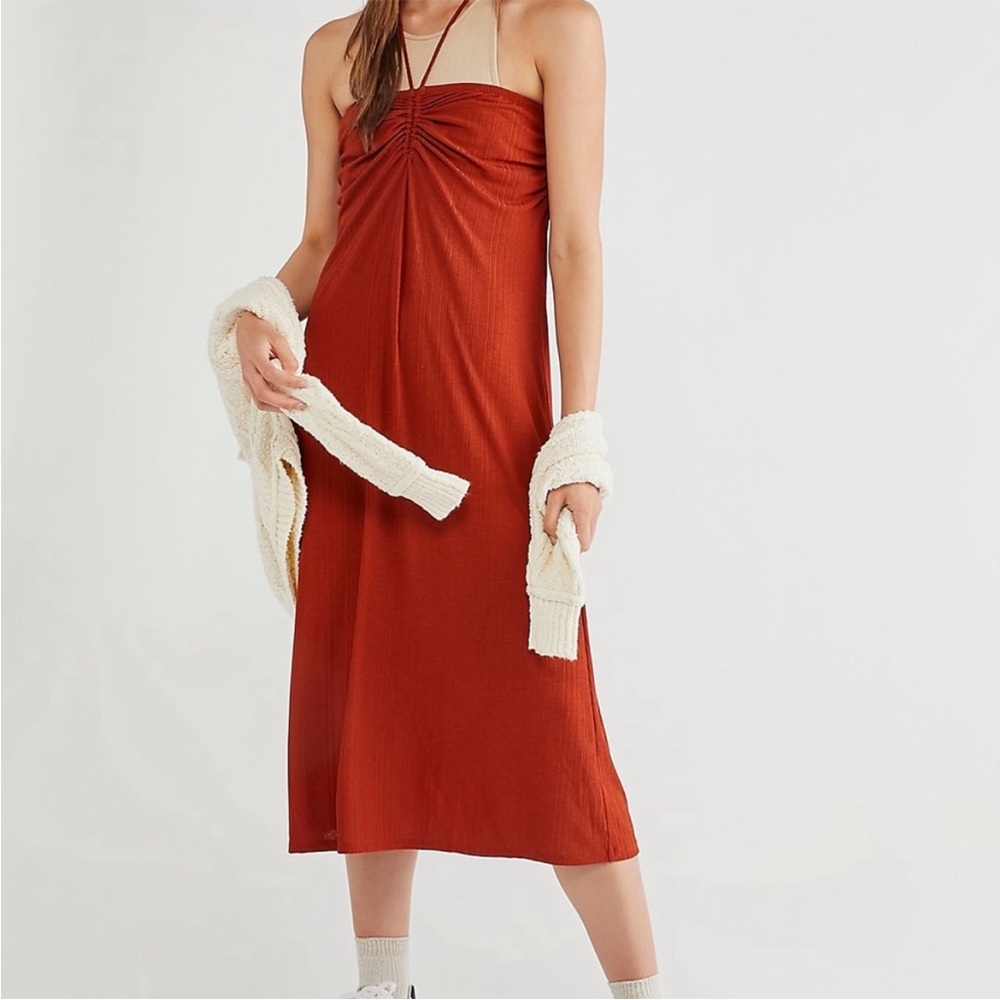 Free People Beach Addison Dress Sparkling Cider